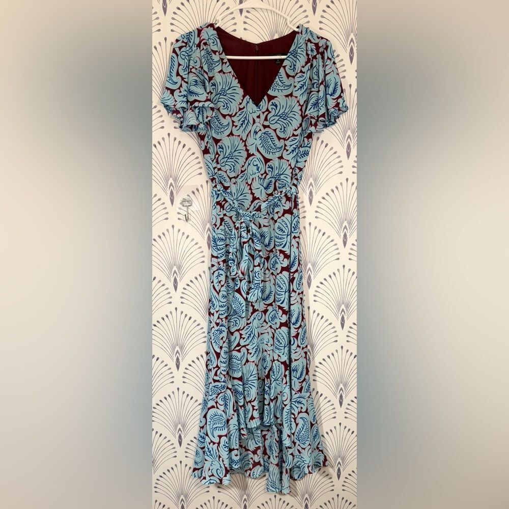 J. Crew Blue Sweetheart Maxi Sundress size 8 - Picture 2 of 8